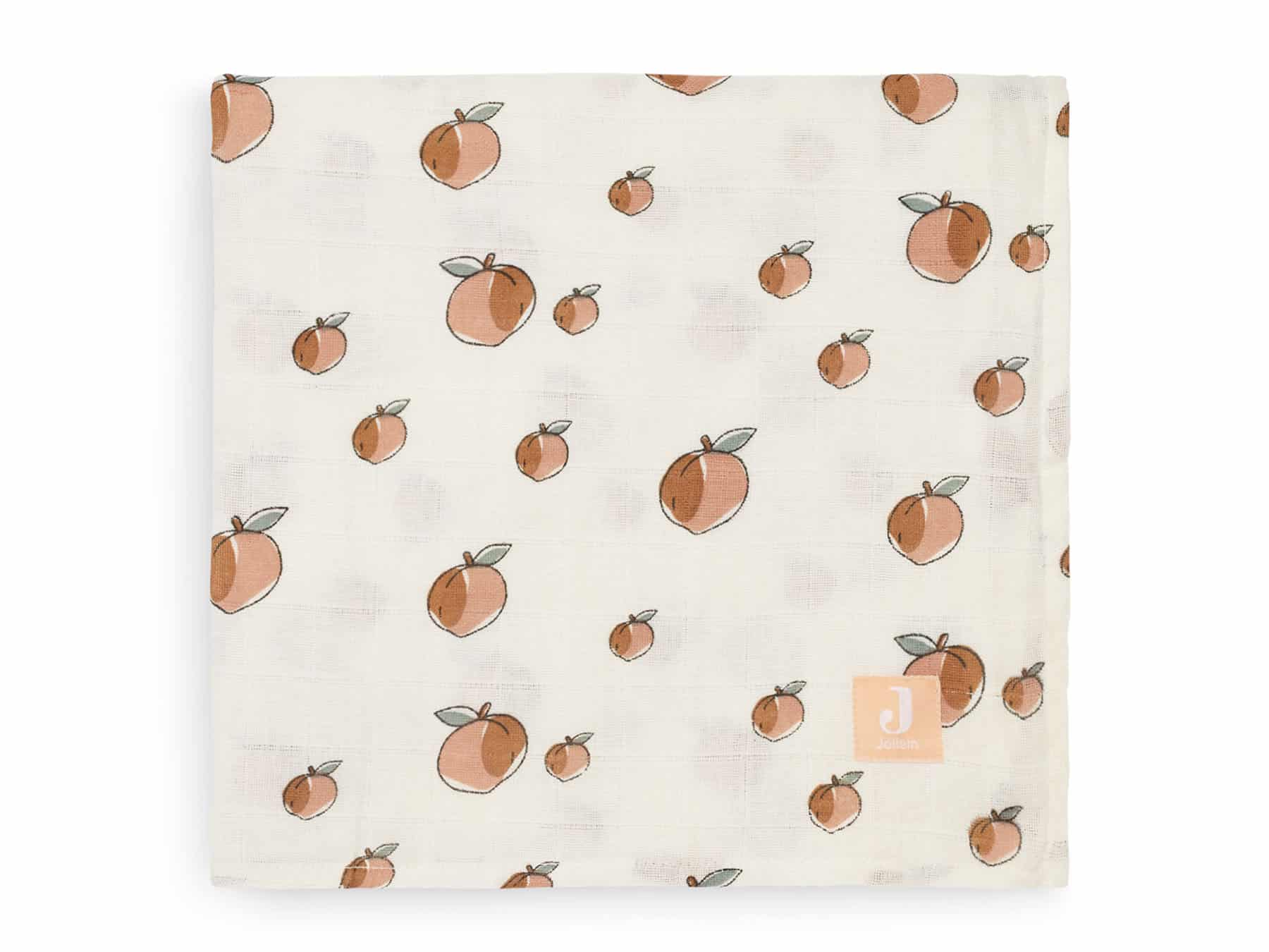 Lot 2 maxi langes gaze de coton - Peach