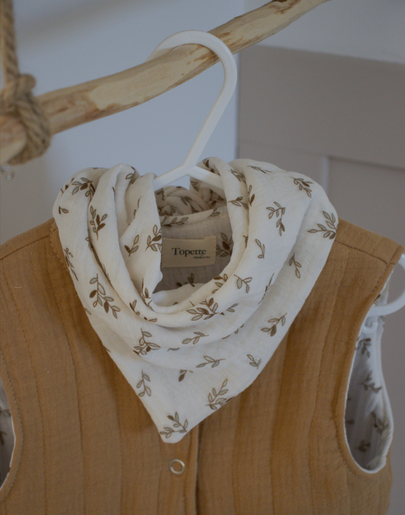 Foulard Feuilles naturelles