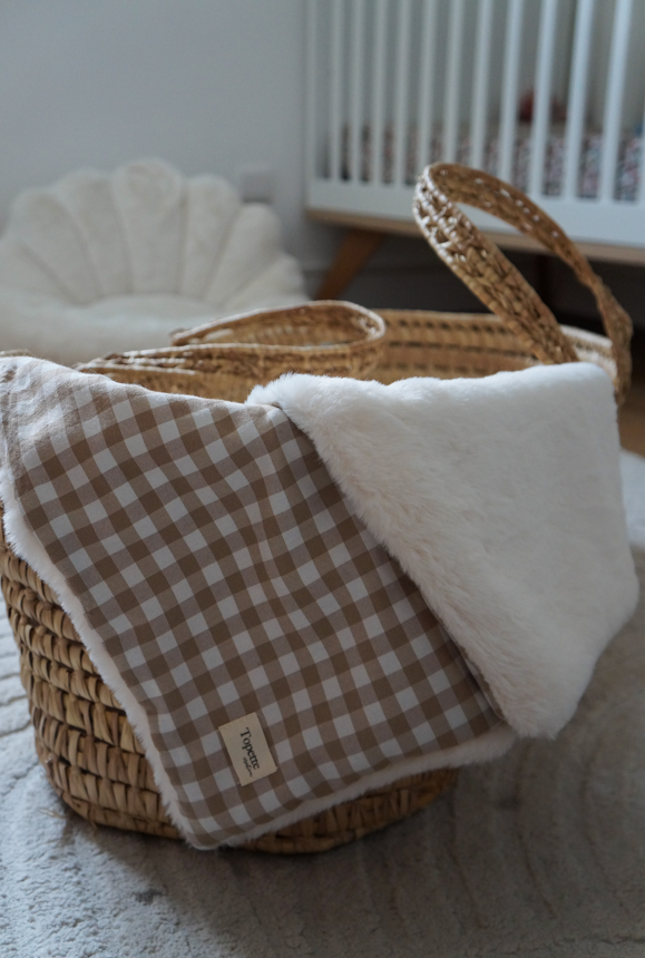 Couverture douceur Vichy Camel