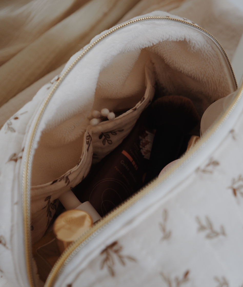 Trousse de toilette Feuilles naturelles