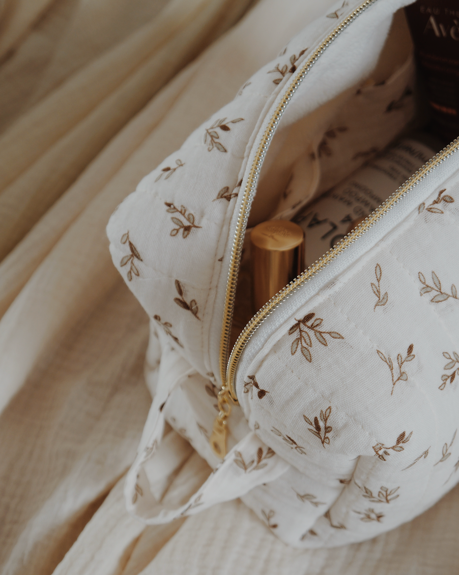 Trousse de toilette Feuilles naturelles
