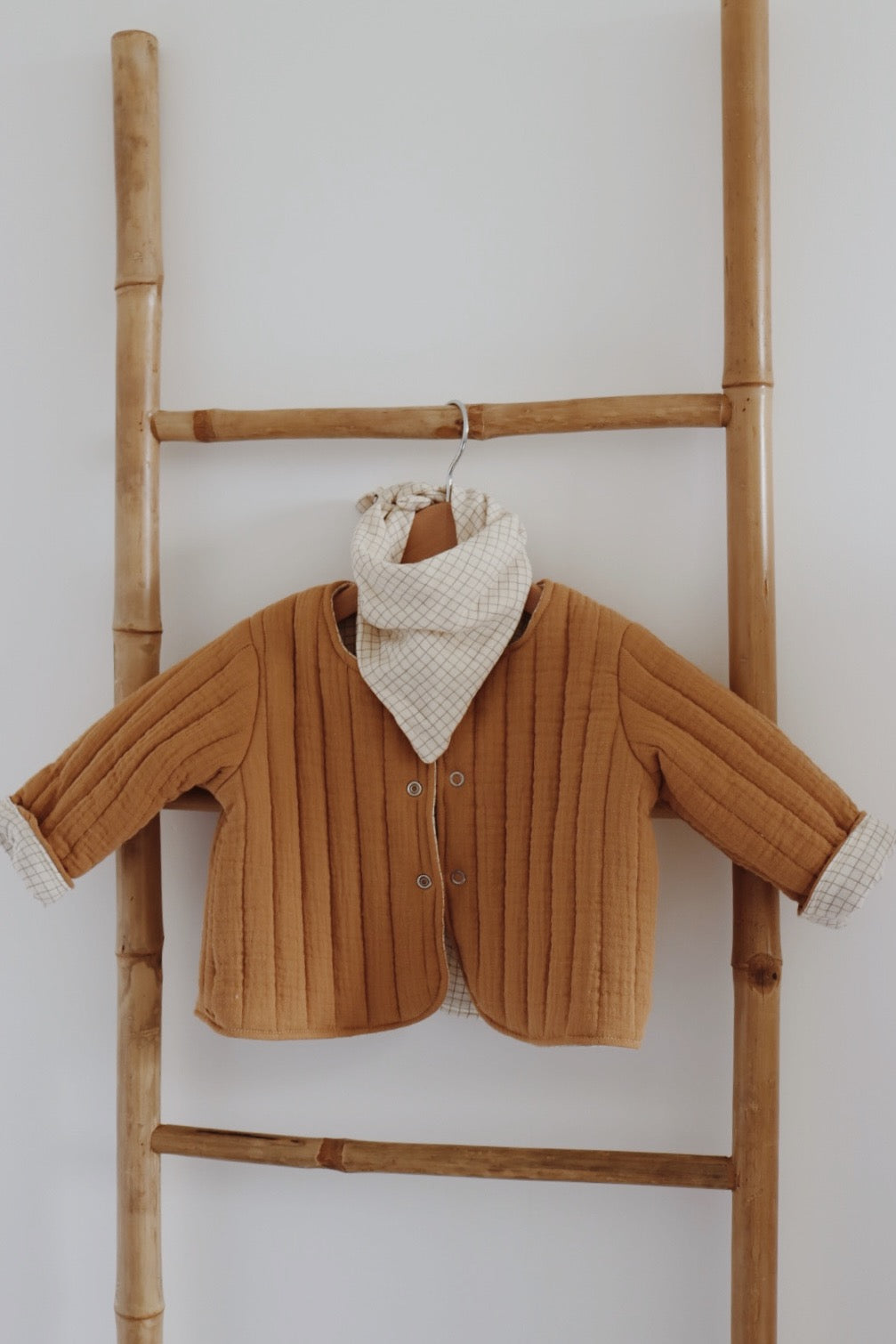 Veste matelassée avec manches Ecolier/Camel