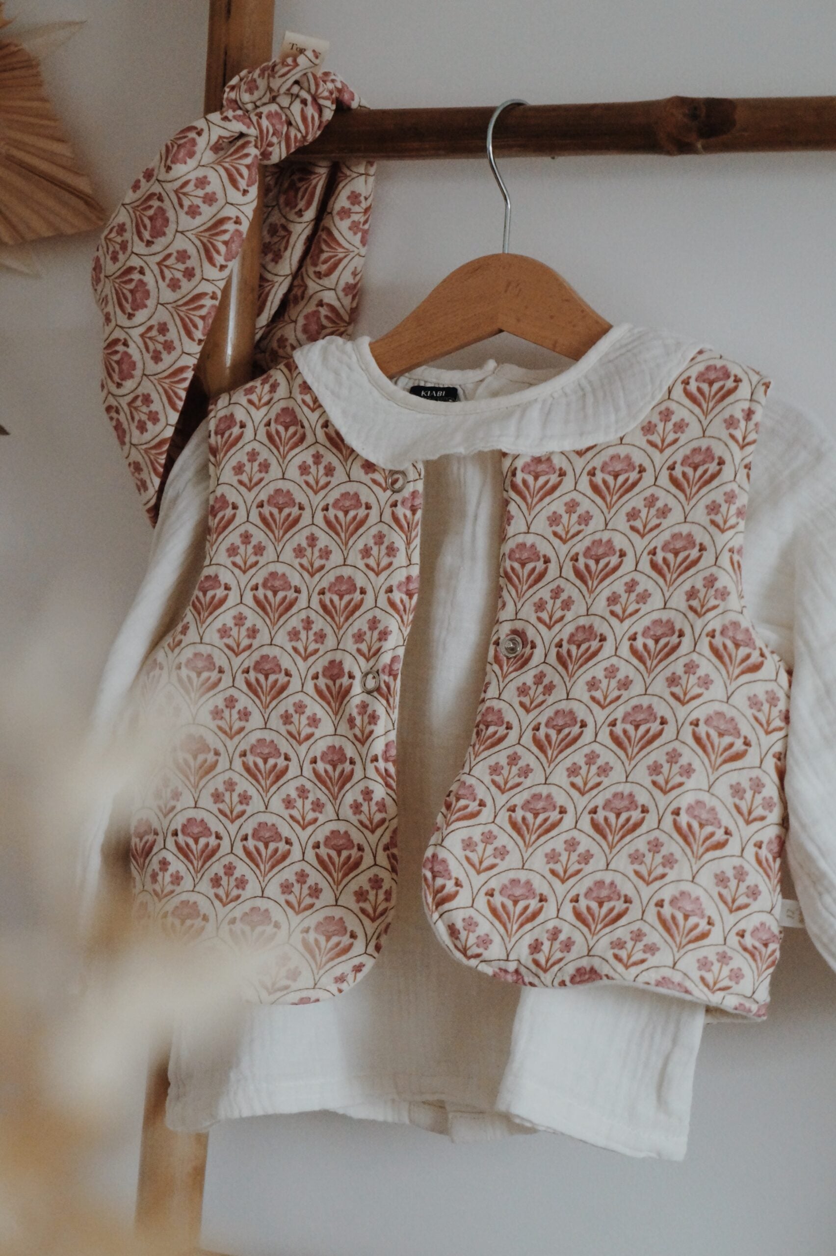 Veste matelassée sans manches Crème/Indira
