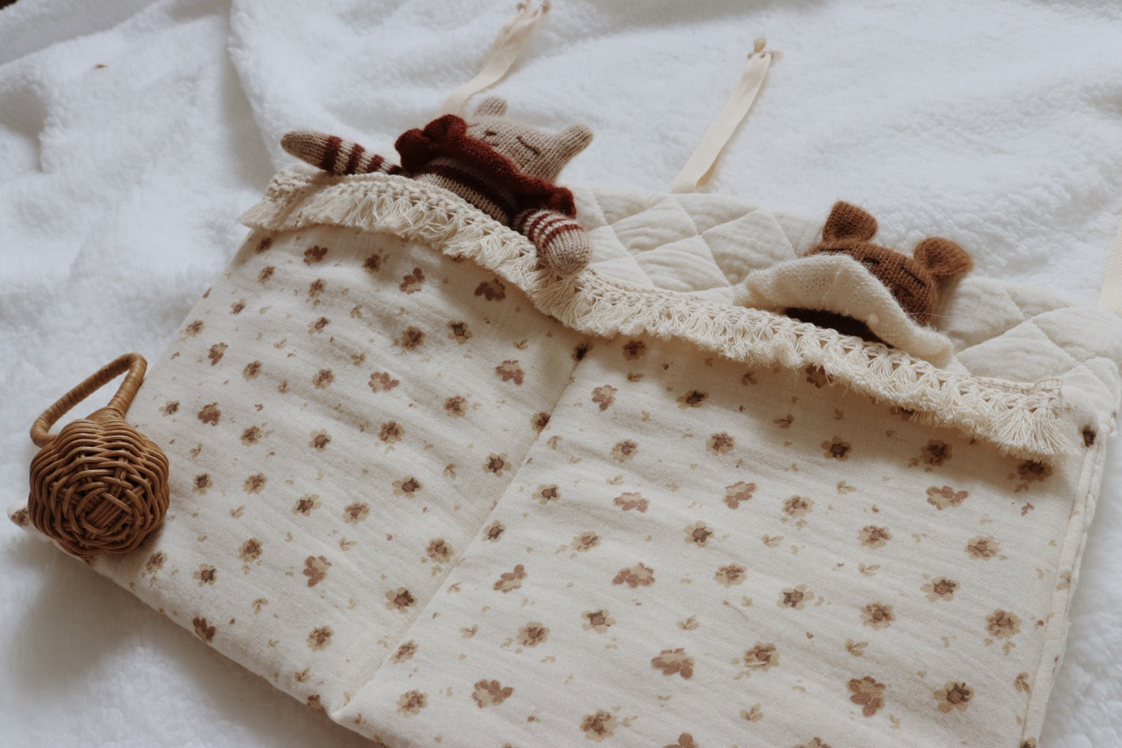 Range doudou Roses brunes