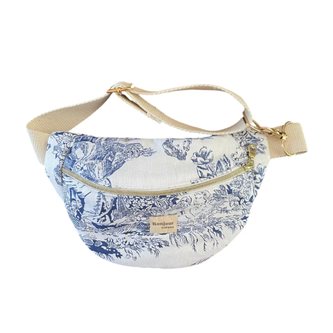 Sac Banane Enfant - Toile de Jouy