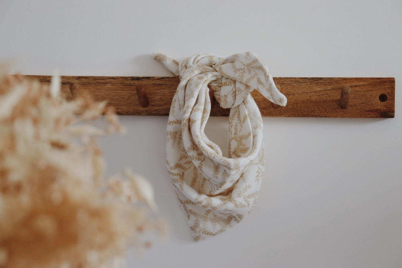 Foulard Fougère dorée