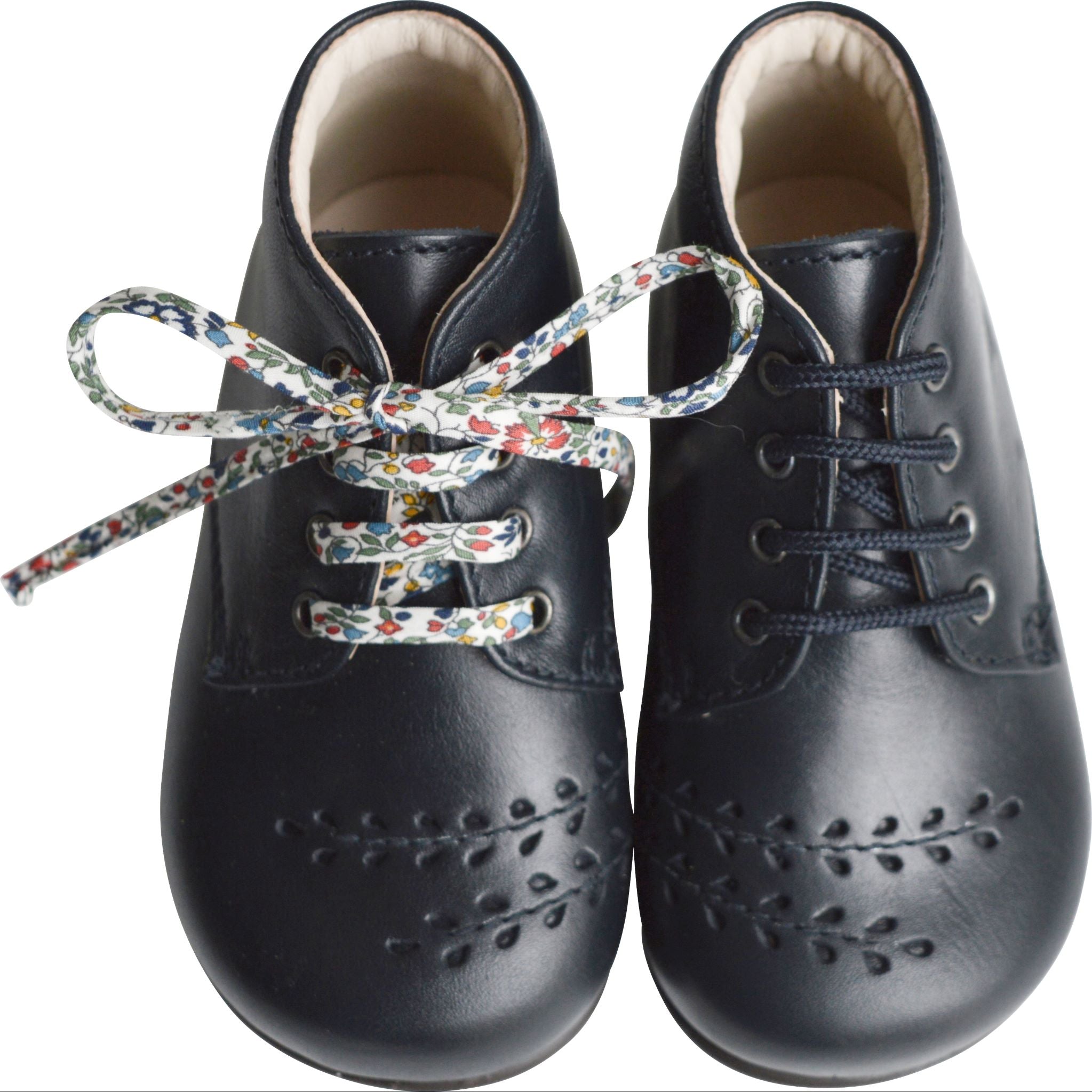 Chaussures Bottillons Isis Lacets - Cuir Marine