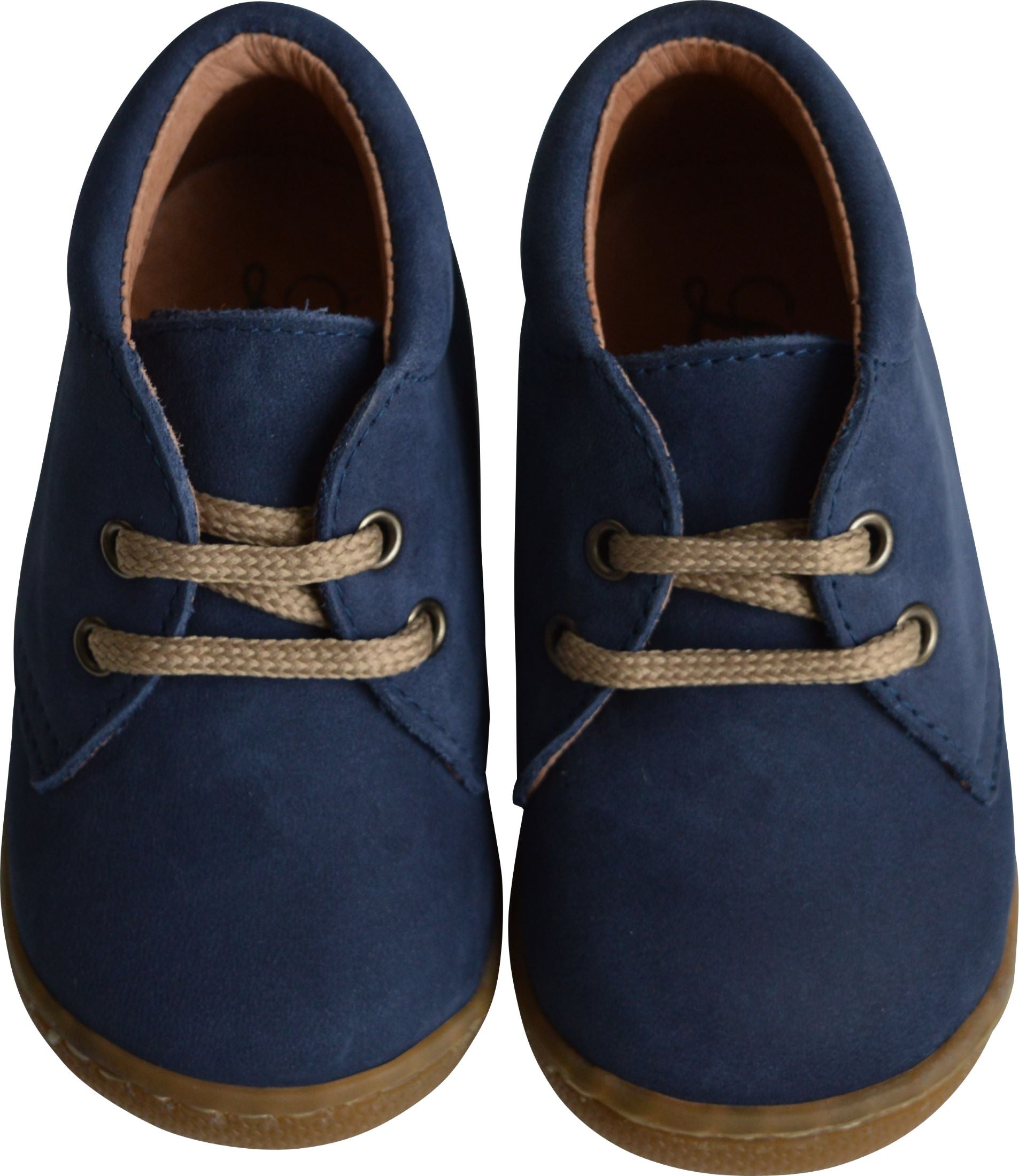 Chaussures Bottillons Lucien Lacets - Nubuck Bleu Navy