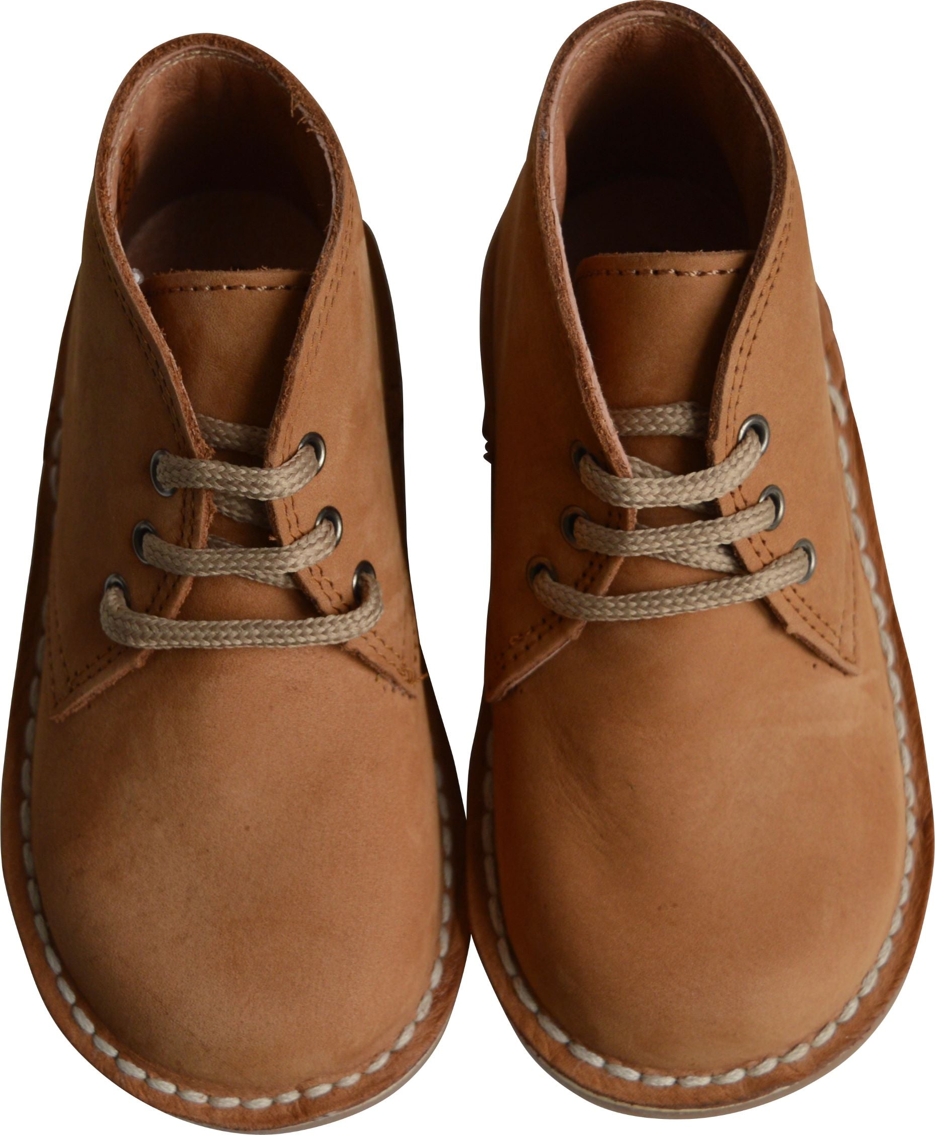 Chaussures Garçon Derbies À Lacets Médéric - Nubuck Camel