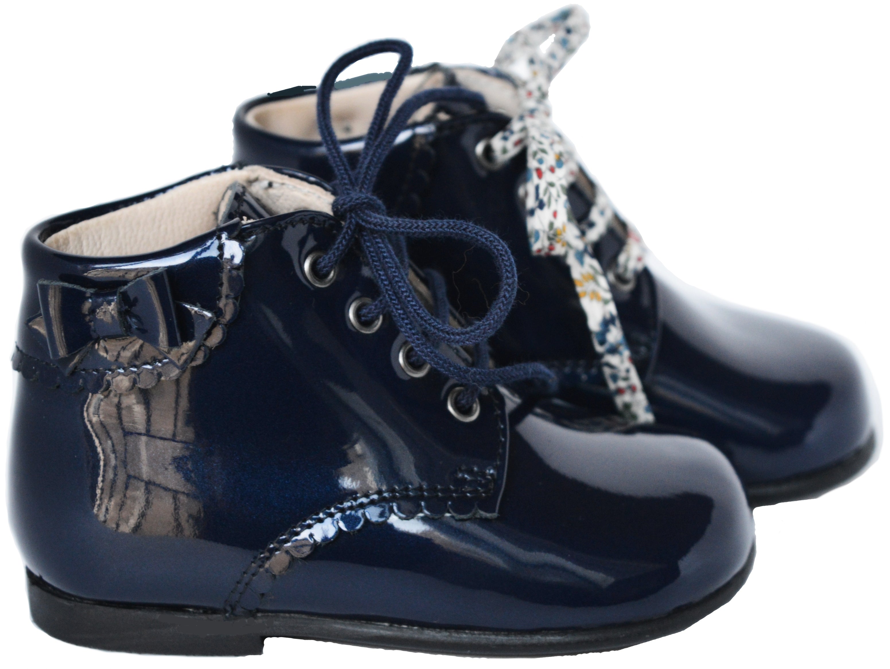 Chaussures Bottillons Victoire - Vernis Bleu Nuit