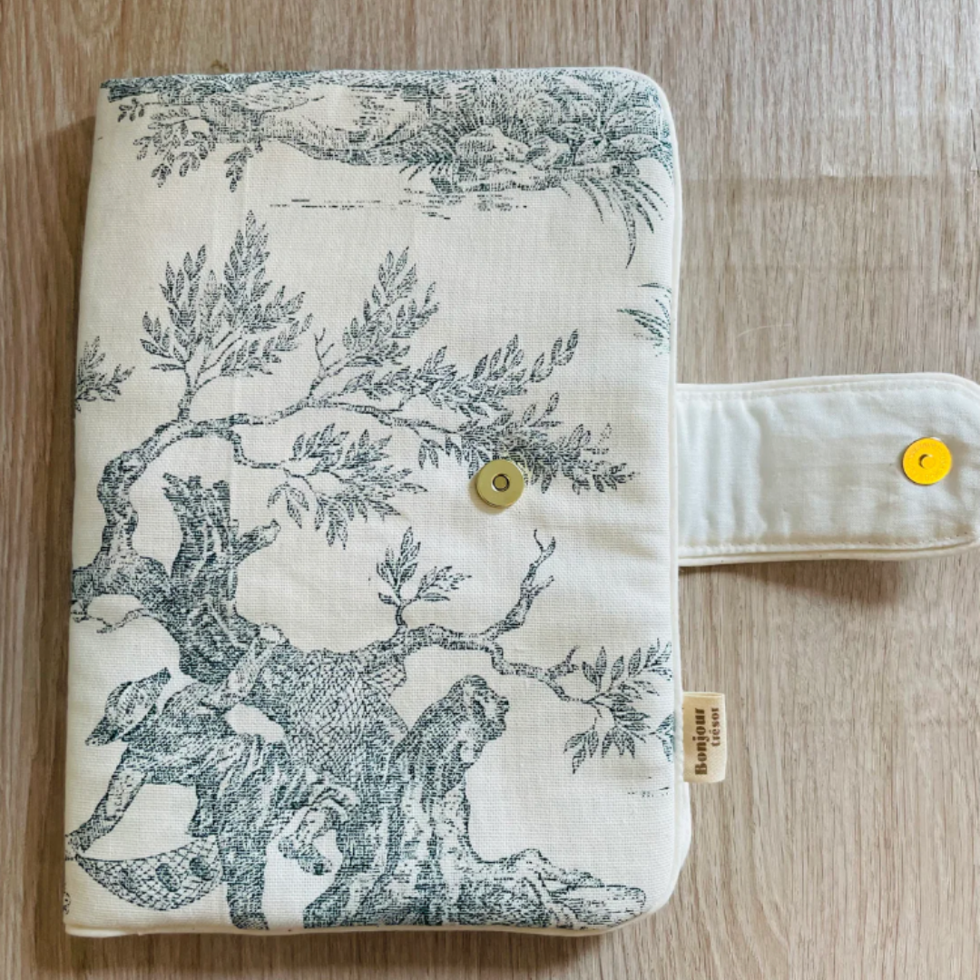 Pochette à Langer - Toile de Jouy