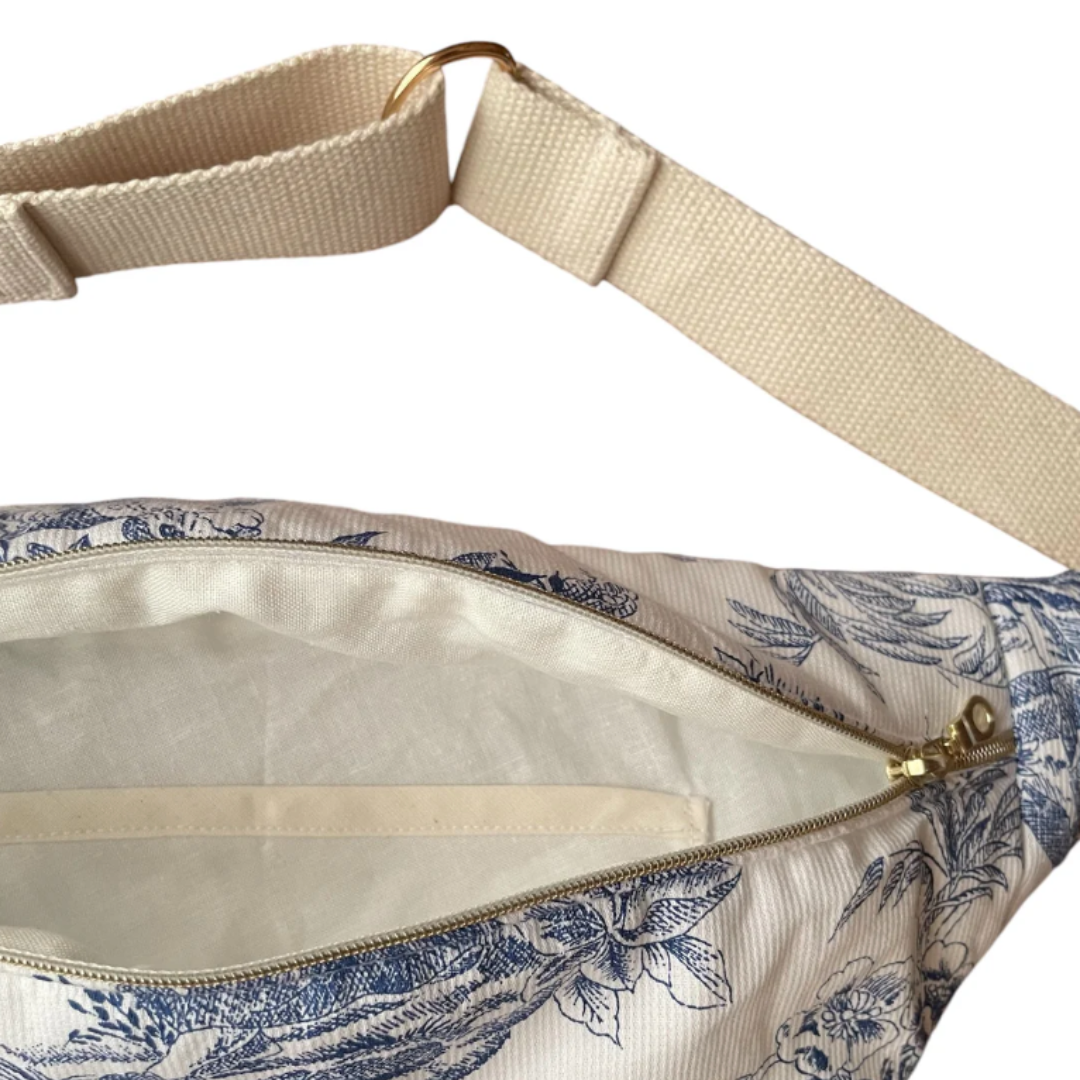 Sacs Banane Duo Mère-Fille - Toile de jouy