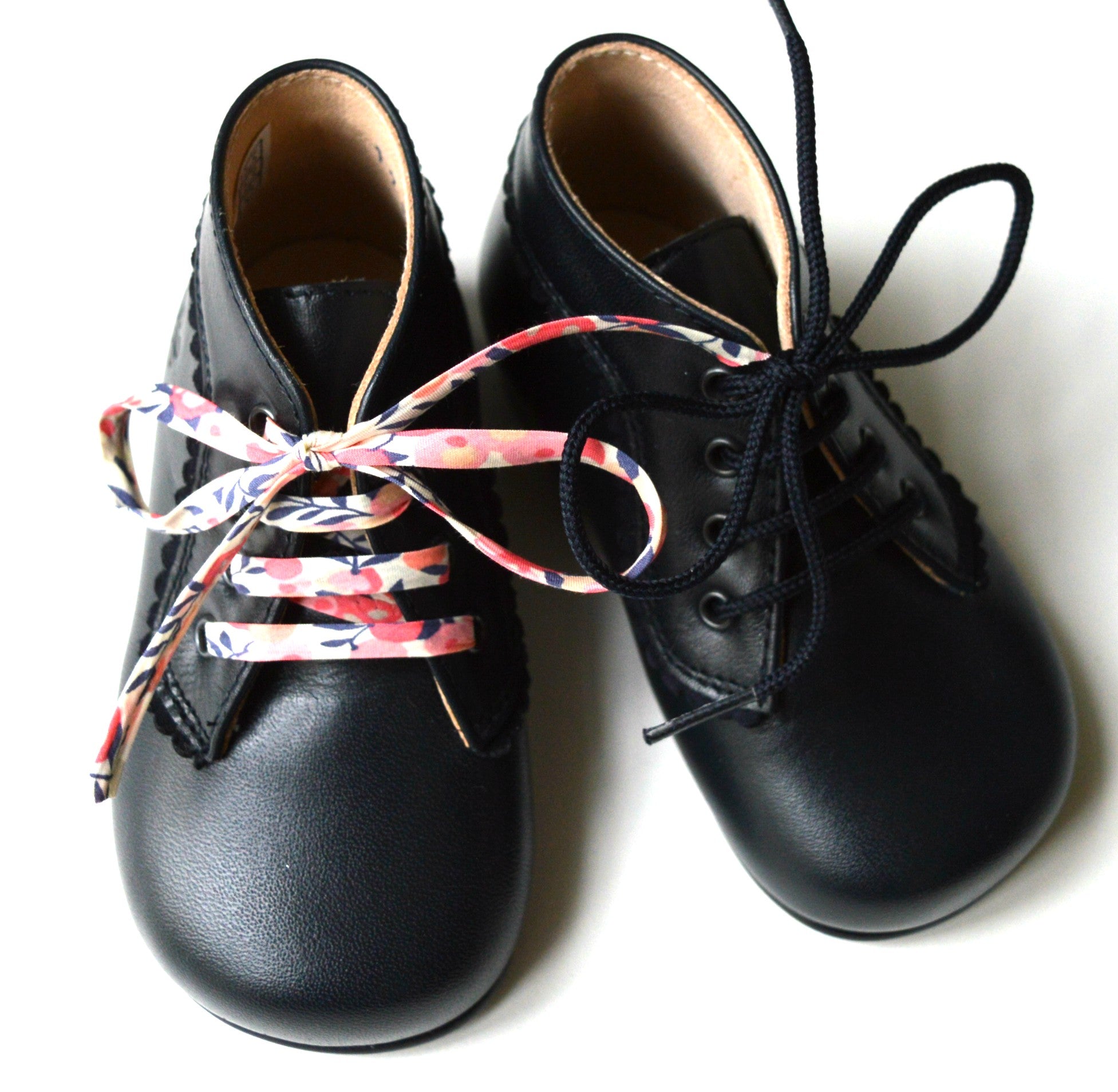 Chaussures Bottillons Aimée - Cuir Marine