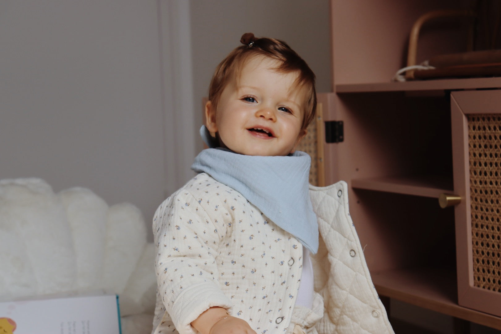Foulard Bleu ciel