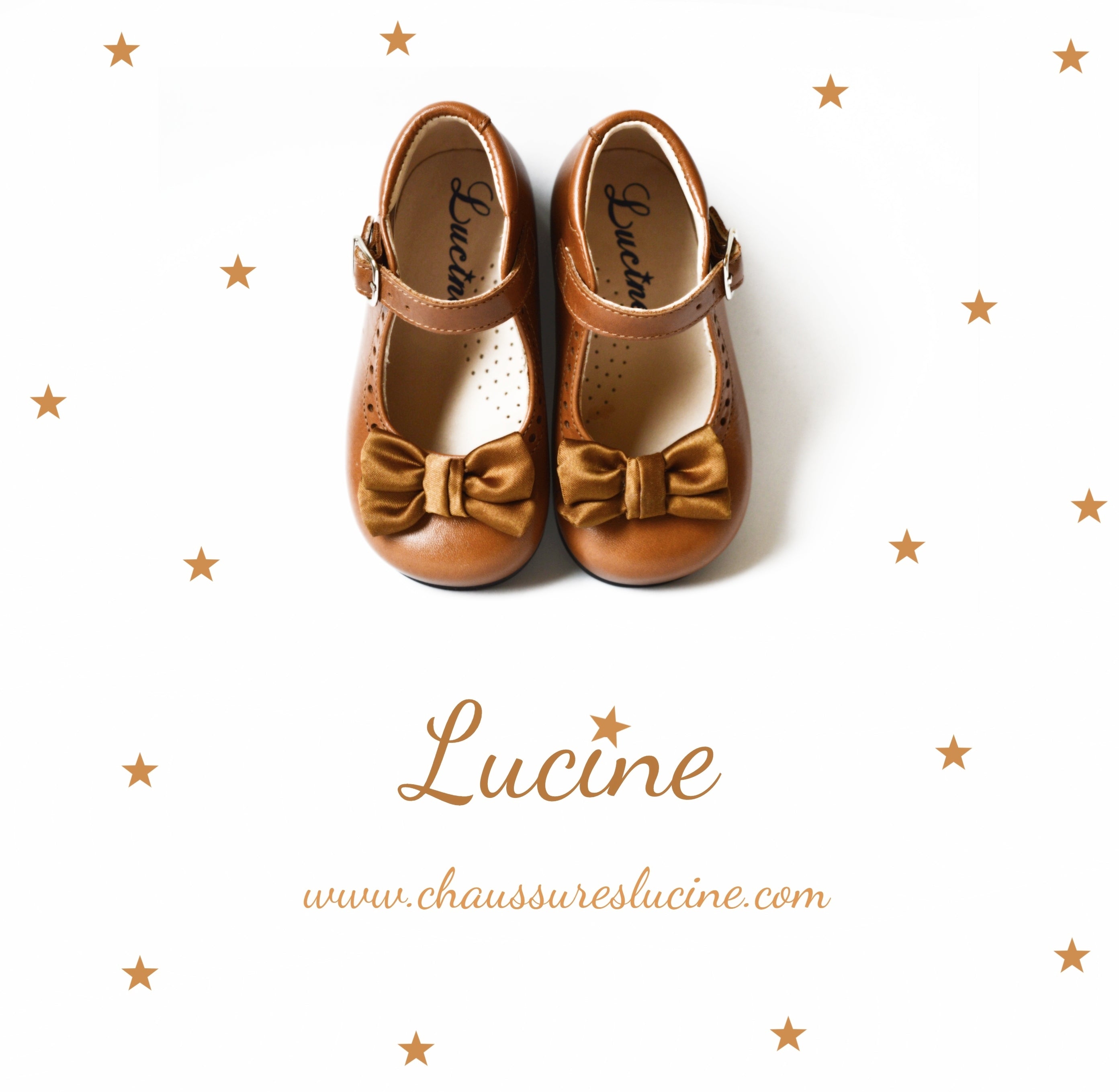 Chaussures Babies Charles Ix Alice À Boucle Noeud - Camel