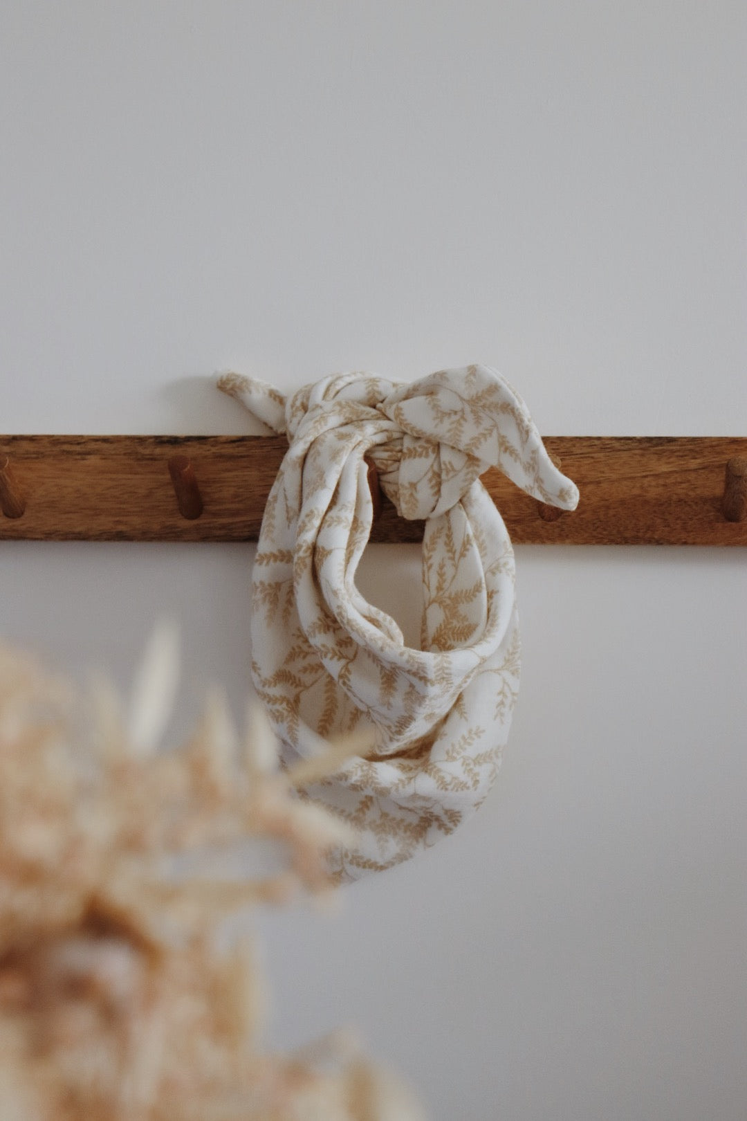 Foulard Fougère dorée
