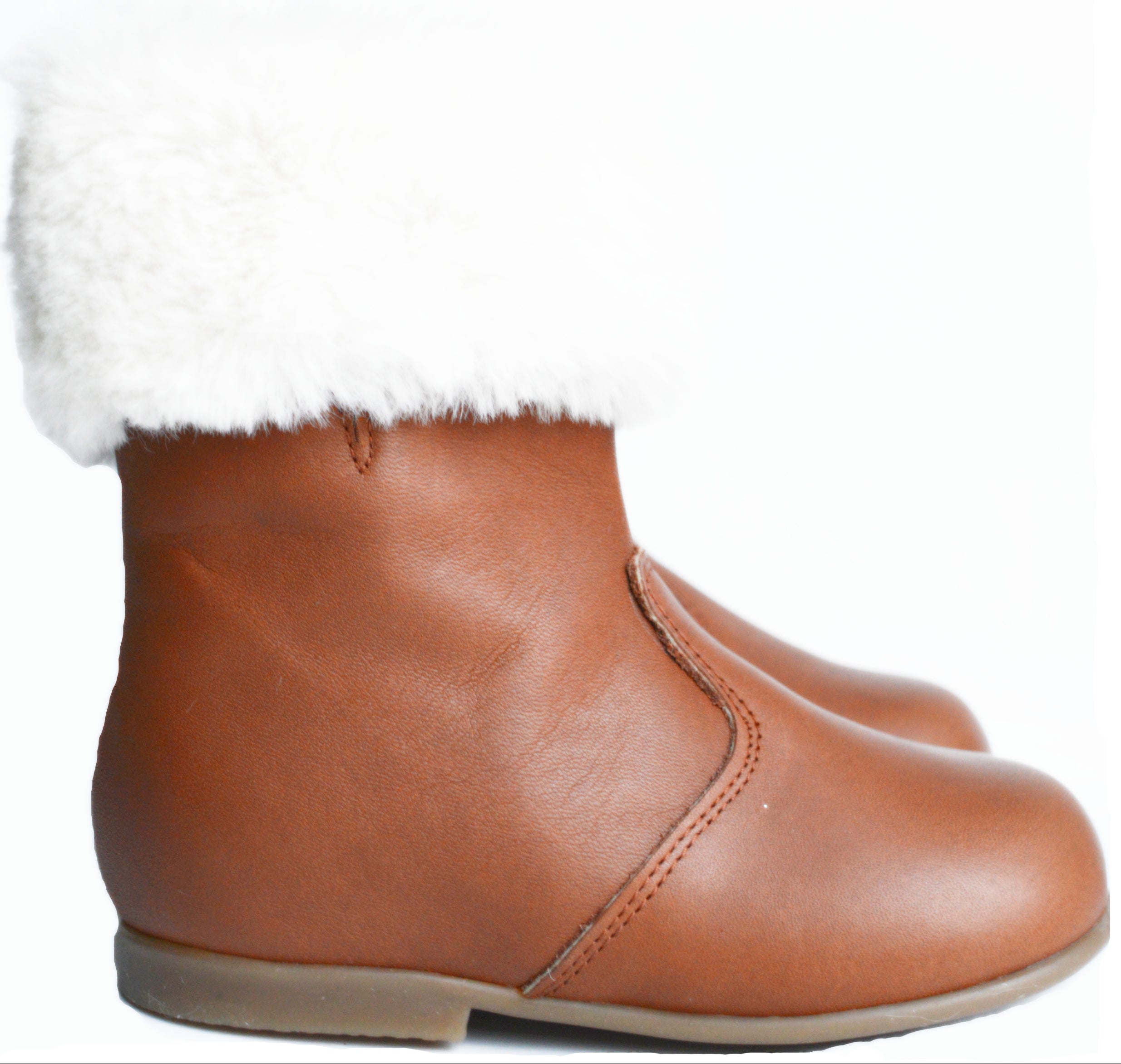 Bottine Boots Souples Amarine - Cuir Camel