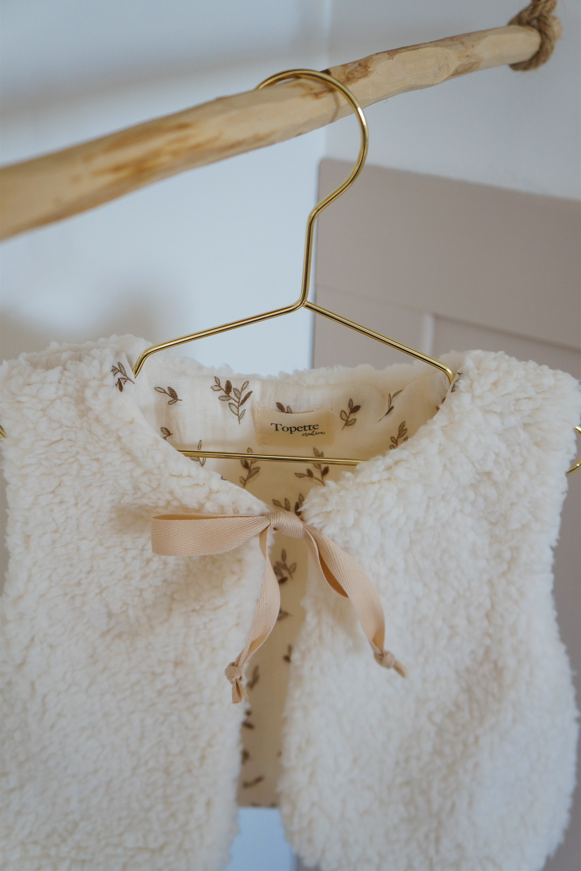 Gilet de berger Feuilles naturelles