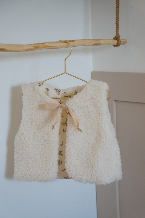 Gilet de berger Feuilles naturelles