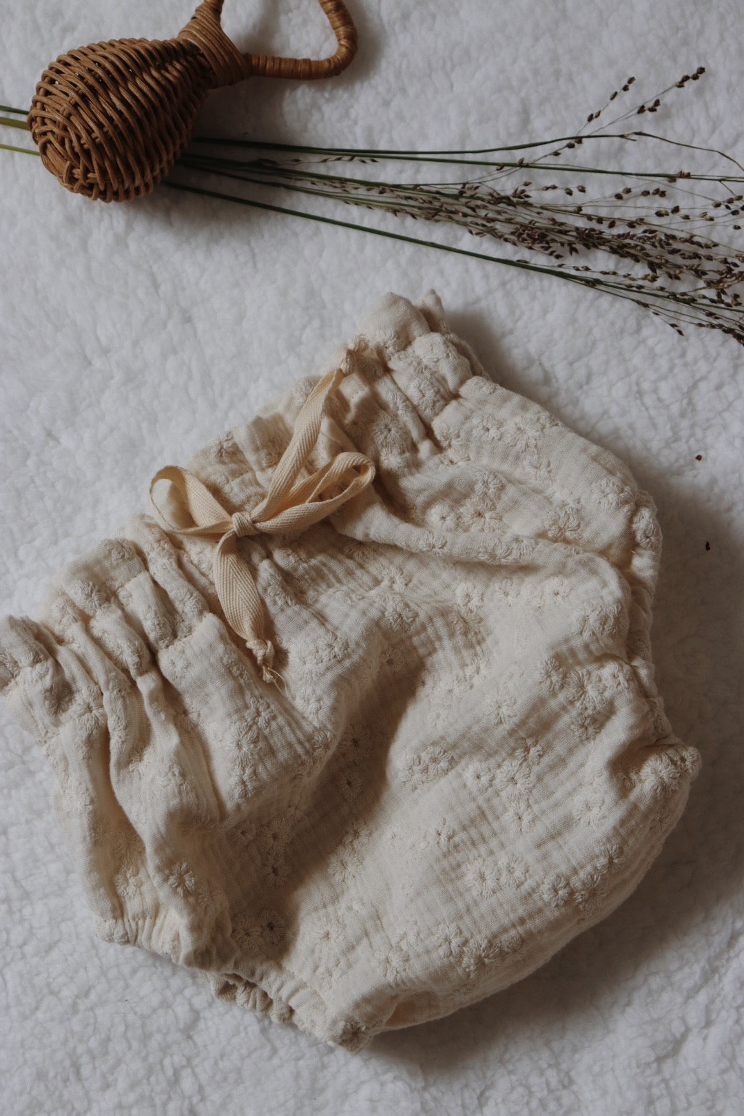 BLOOMER Broderie écrue