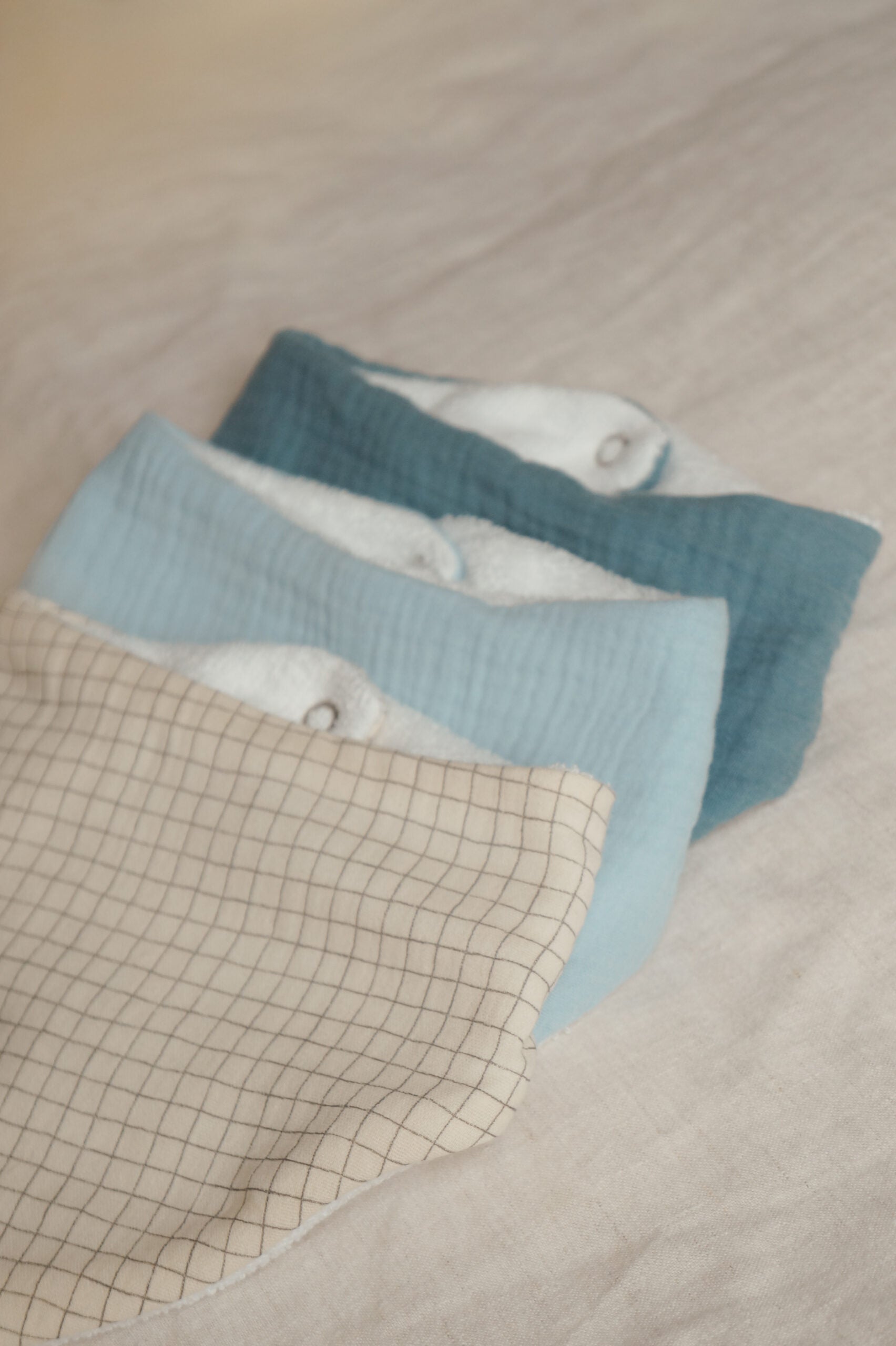Trio de bavoirs Ecolier