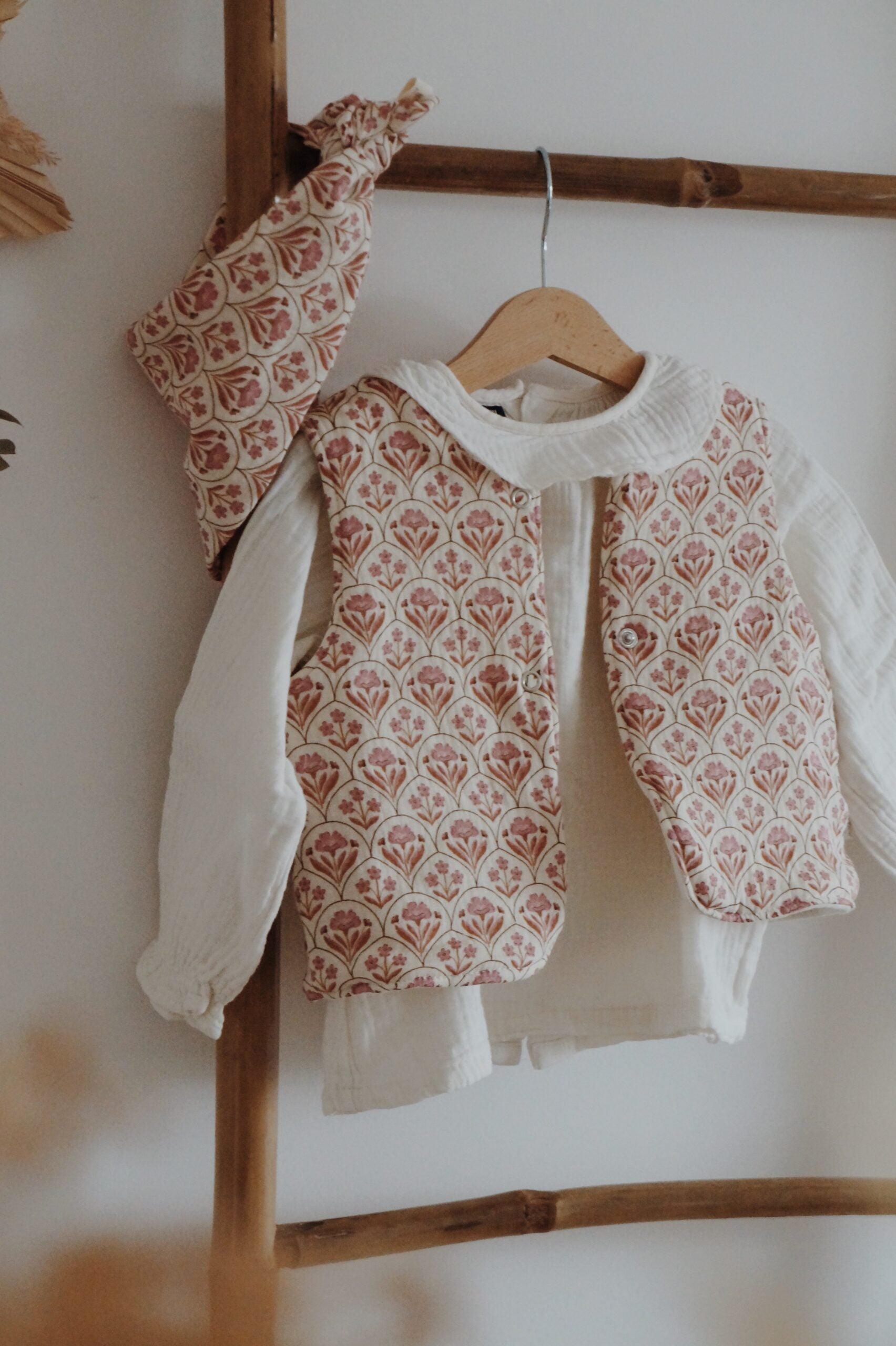 Veste matelassée sans manches Crème/Indira