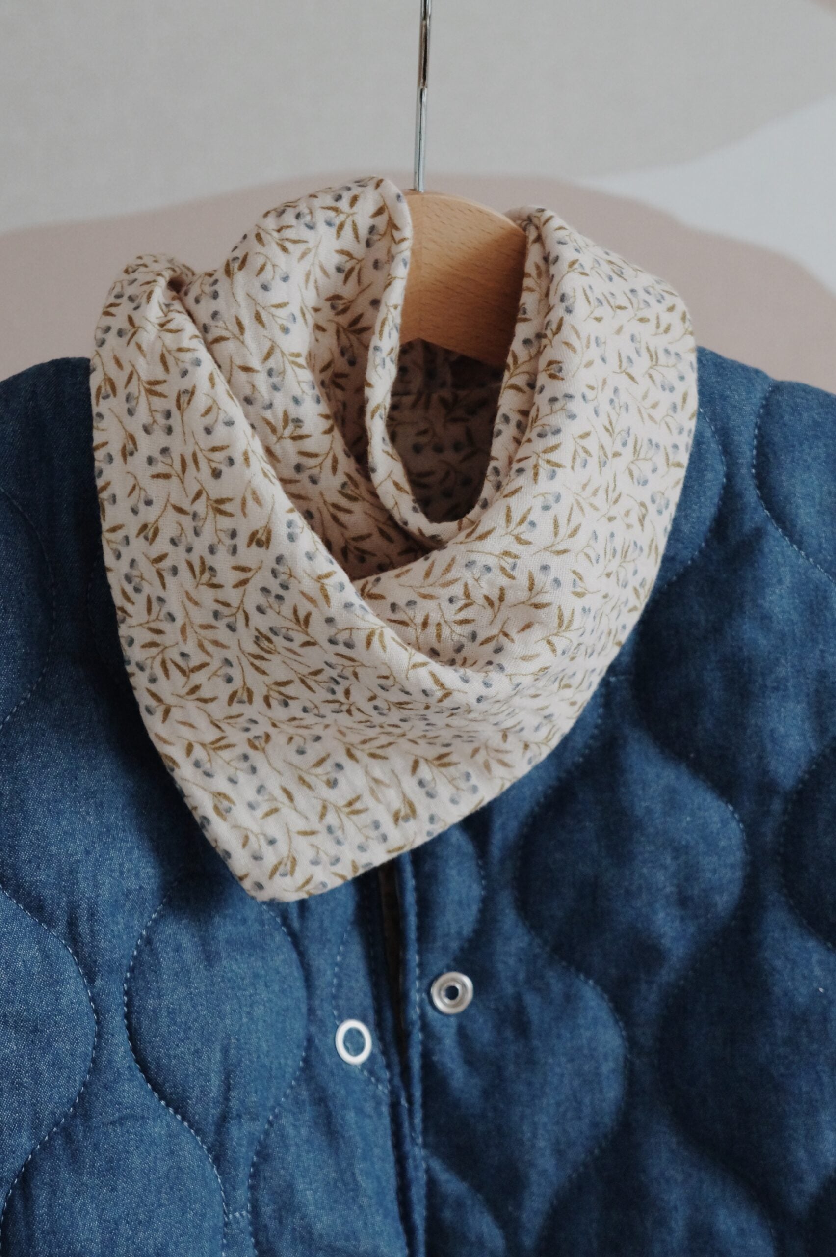 Foulard Feuilles d'olivier