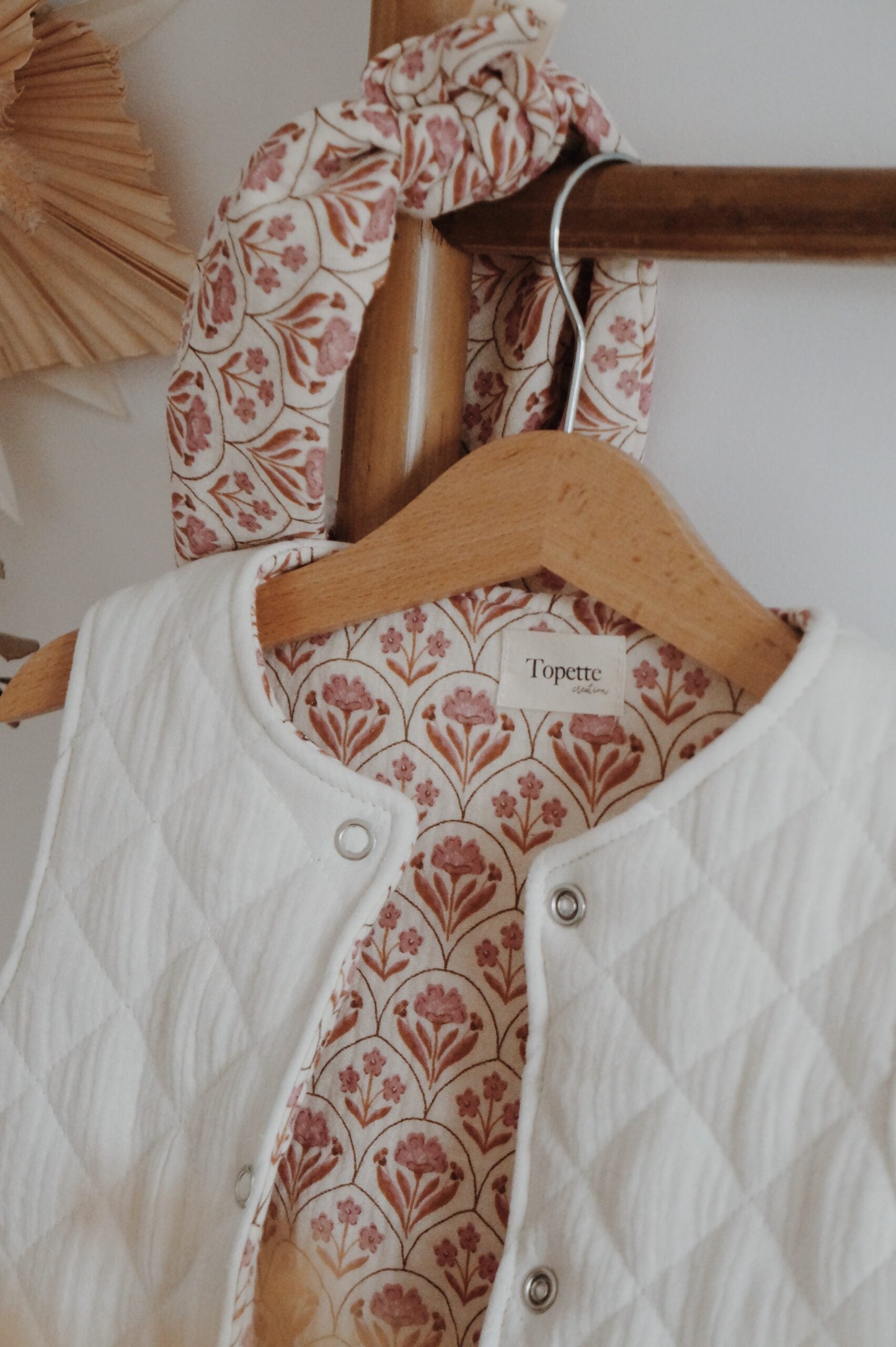 Veste matelassée sans manches Crème/Indira