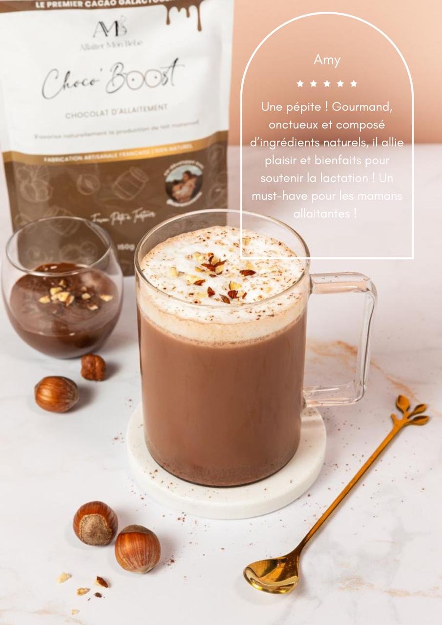 Chocoboost Pâte à Tartiner : Booster de lactation