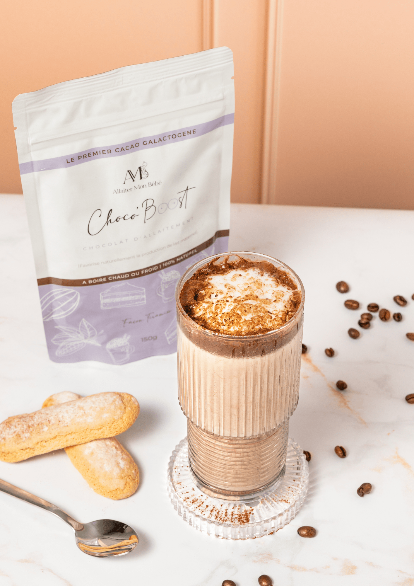 Chocoboost Tiramisu : Cacao d'Allaitement
