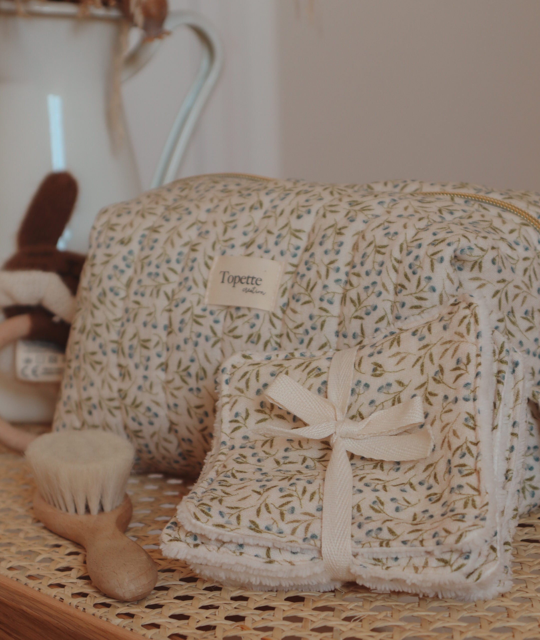 Trousse de toilette Feuilles d'olivier