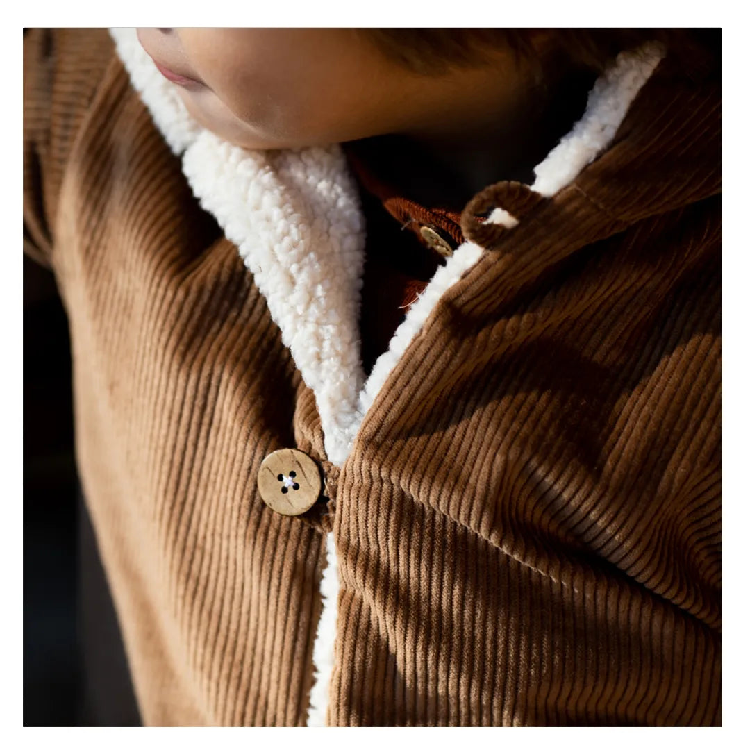 Manteau enfant praline Chataignier