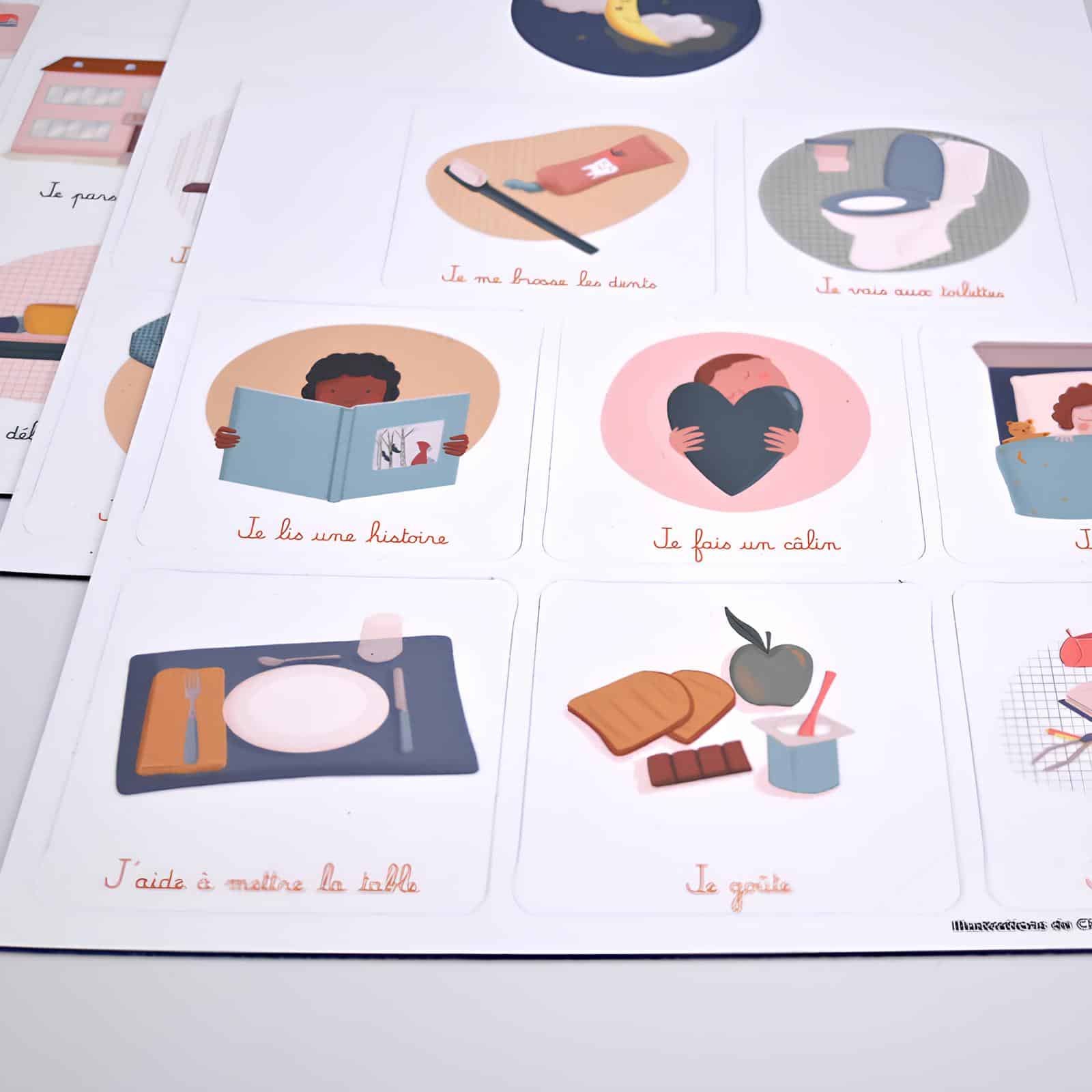 Magnets "mes petits rituels"