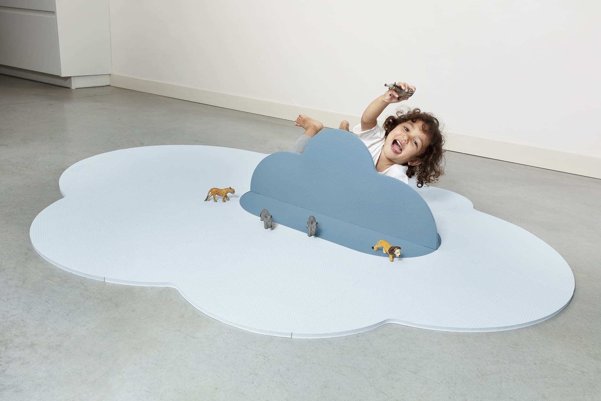 Tapis de jeu évolutif nuage