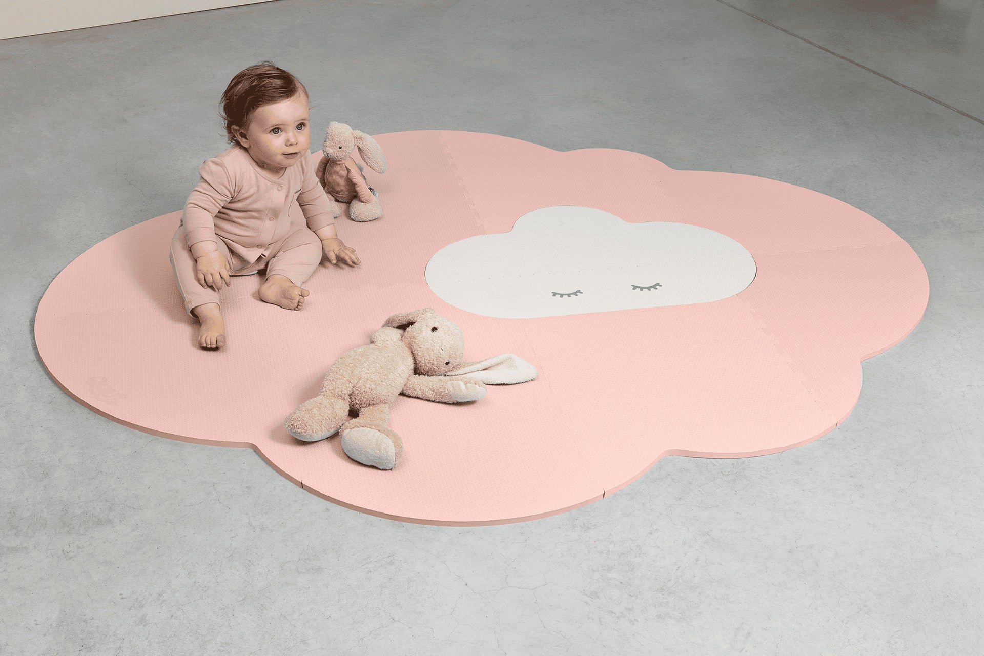 Tapis de jeu évolutif nuage