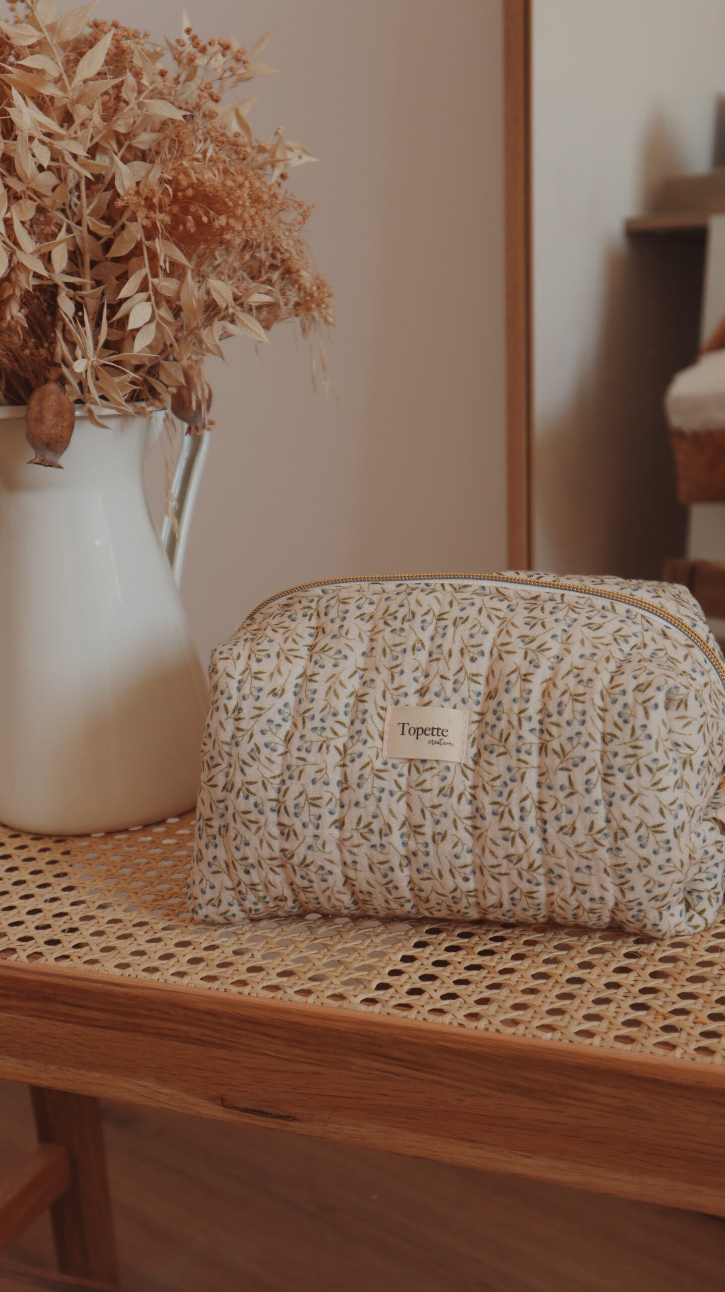 Trousse de toilette Feuilles d'olivier
