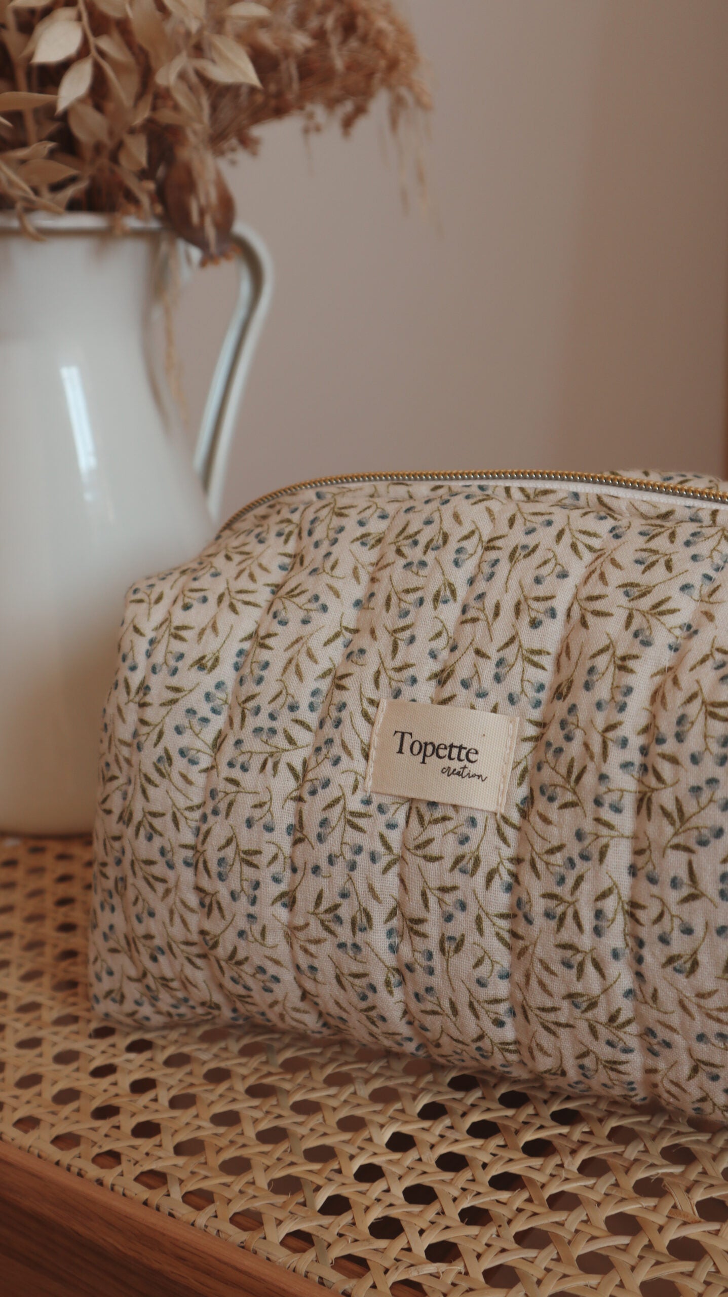 Trousse de toilette Feuilles d'olivier